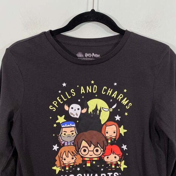 Wizarding World of Harry Potter Youth Glow In The Dark L/S Graphic Tee Size XL - Picture 3 of 8